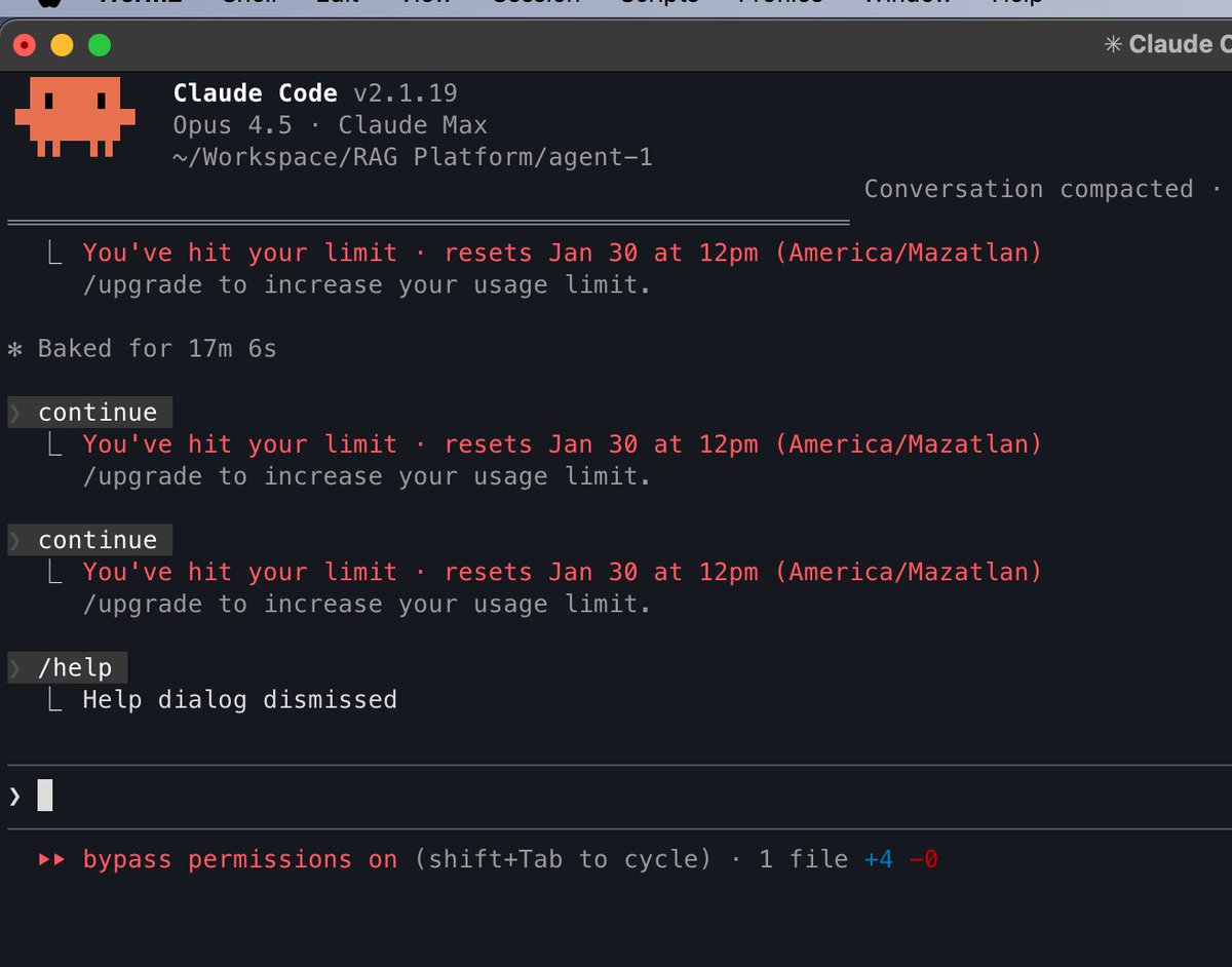 edutormakh's tweet photo. Quien mierda sos vos Claude para decidir cuanto puedo consumir de tokens cada 5 horas. 

Por algo codex es ampliamente superior. 

Si quiero gastar mis token semanales en 10 minutos usando Fable en Ultracode quiero que mi proveedor me deje.

(De todas maneras voy a seguir pagando 100 dólares para usarlo 😔)