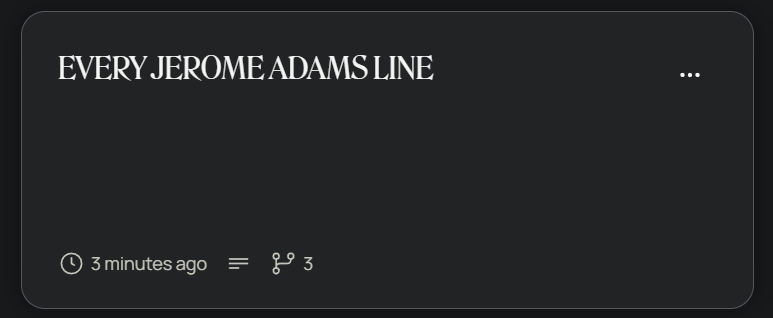 giannhusband's tweet photo. I don't care if it exists somewhere already I am putting together a compilation of every line I can find for this mf (fear of mischaracterisation) https://t.co/xO5H4keHkK