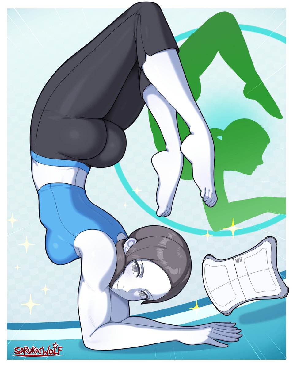 SarukaiWolf's tweet photo. Wii Fit Trainer 🧘‍♀️✨ https://t.co/AdK1gwePxV