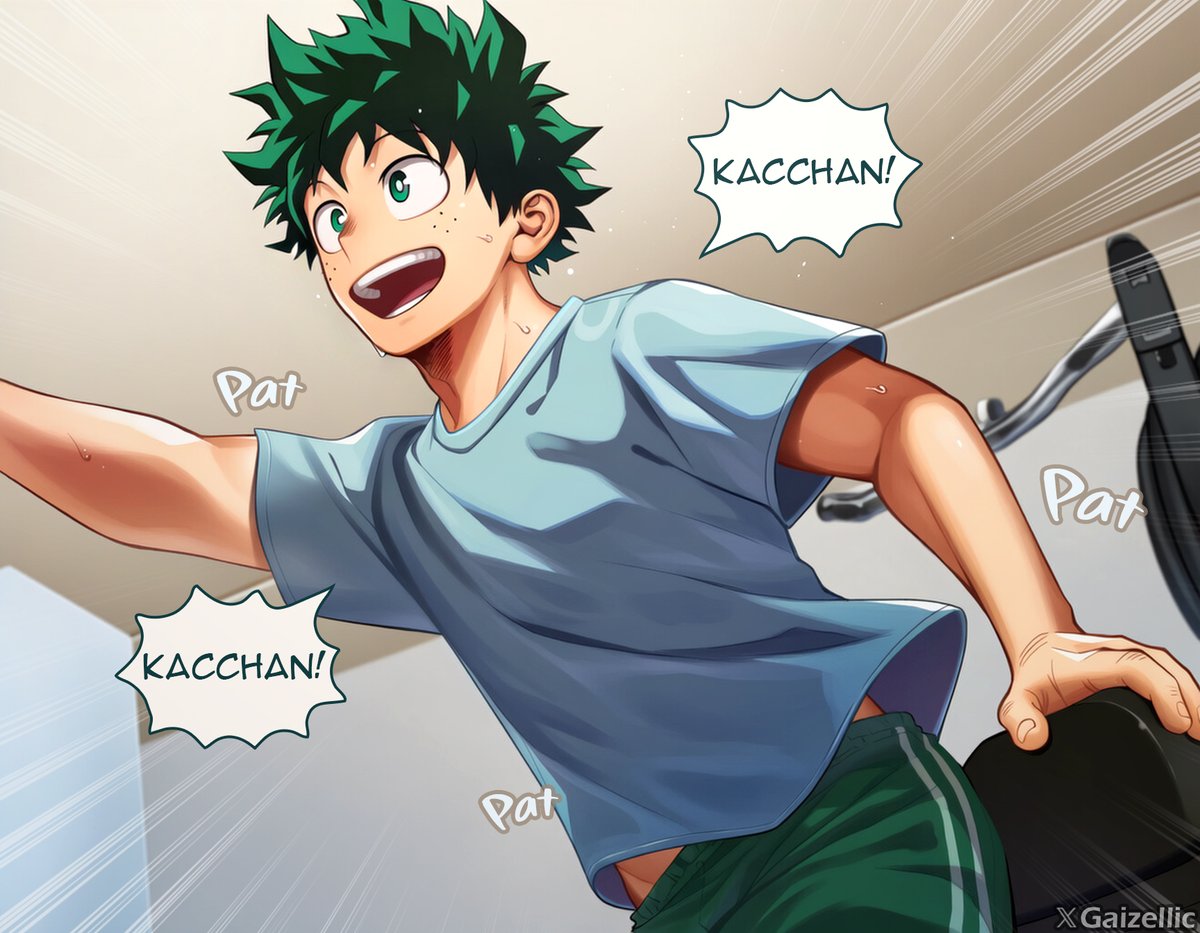 gaizellic's tweet photo. Just Midoriya getting his daily dose of protein! 🥛 (full story on p) #IzukuMidoriya #KatsukiBakugo #MyHeroAcademia https://t.co/DvosJmZAwk