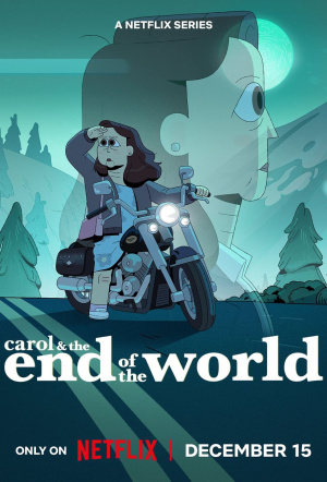 pilloww51's tweet photo. @Red_Abitbol Pas vraiment ce que tu recherche mais Carol at the end of the world est plutot dans la vibe que tu decris. 
Fin du monde dans genre 1 ans, et des personnes qui decident de retourner au boulot malgres tout https://t.co/aym9N2wHQI