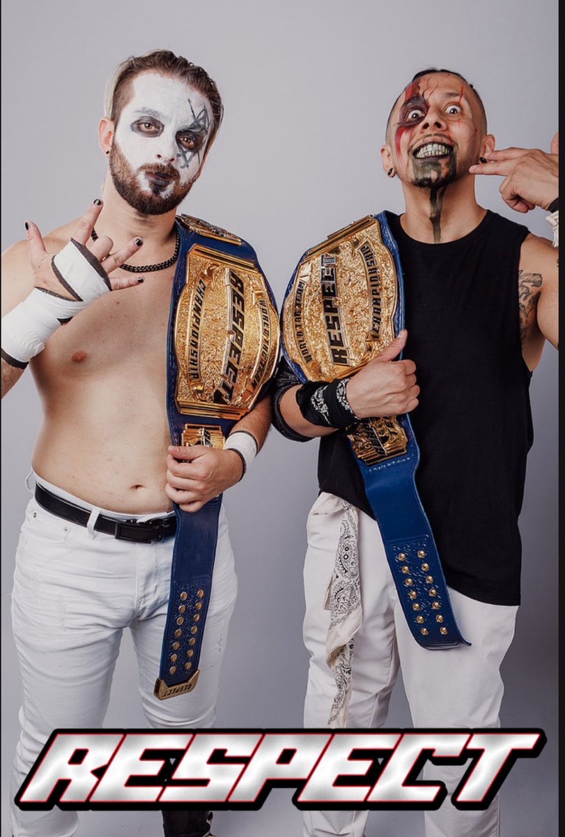 TheRTCPod's tweet photo. Who Should Step Up To Our Champions Next ⁉️⁉️⁉️

As we now have our full set of Champions heading into this next chapter of Respect Wrestling  who should step up next ???

Fight Or Flight Champion :  “The Torture Artist” @RealPrinceAhmed 

Respect Tag Team Champions :  El Pacto Diabolico (@mateo_marcelos & @JustnsTV ) 

Respect Women’s Champion : “The Harvestor Of Sorrows” @realSammiChaos 

Respect Heavyweight Champion DRxSLEEP @AnthonyGangone 

Stay tuned for what’s coming next ……

📸: @Jayadam_Photo 
🎨 : @bradgarz 
Championships by @dannynero3o