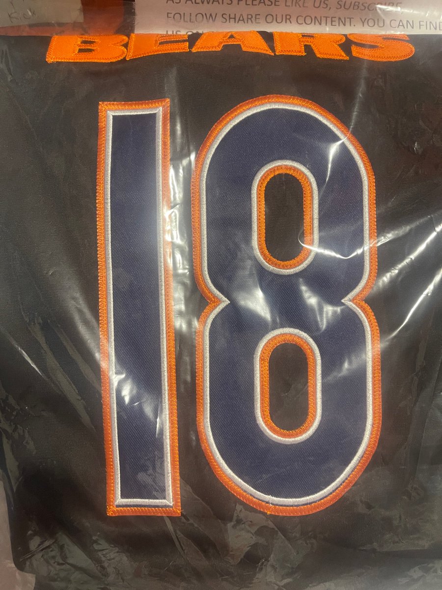 dabearsdenpodca's tweet photo. Caleb Williams Jersey Giveaway!  Mens XL

winner will be chosen from comments below

-Retweet this post  
-Follow us on X
-Subscribe to You tube channel 
-Must be a you tube subscriber to win 
-Winner will be announced once YT gains 100 new subscribers 
https://t.co/c9HBSENHy8 https://t.co/YoQrGSinjr