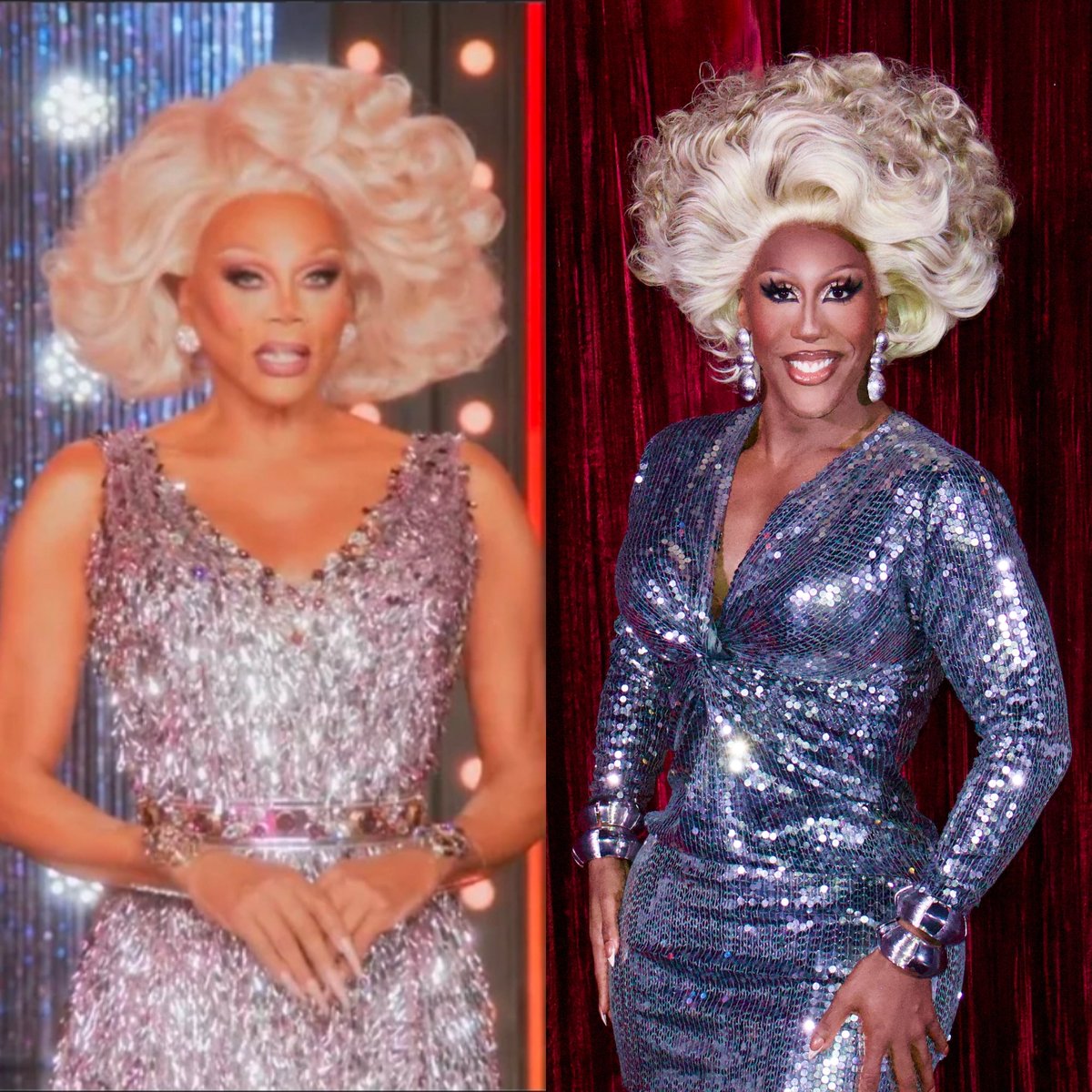 shannonplustyle's tweet photo. These spot the difference games getting harder and harder y'all @Kori_kiing @RuPaul https://t.co/JAs3hglIGd