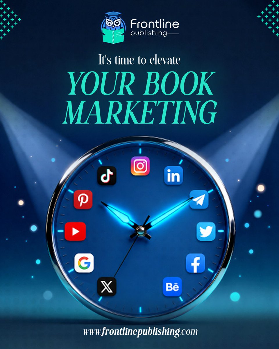 Frontline_Pub's tweet photo. We help authors reach the right audience at the right time through strategic digital promotion, targeted visibility, and smart marketing solutions.

Check out our website for more details:
https://t.co/OqpChmpNlB

#FrontlinePublishing #BookPublishing #AuthorLife #EditAndPublish https://t.co/yAEddeRb7p
