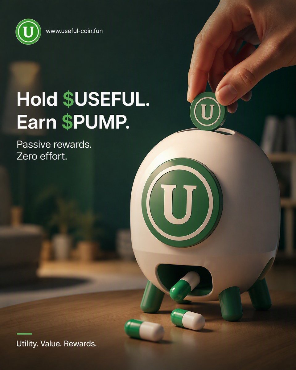 UsefulCoinFun's tweet photo. Passive $PUMP income!

Just hold $USEFUL Coin! https://t.co/BI9hsyGQ8W