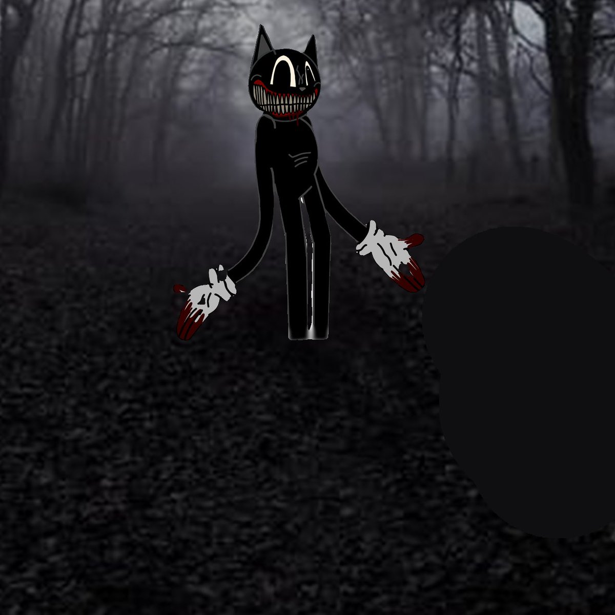 KinitoPetPlugin's tweet photo. Oh crap, I killed him :( 
*I make a drawing and with a snap of my fingers I resurrect Cartoon Cat. 
I'm sorry for killing you :( https://t.co/FthoPyc4FX