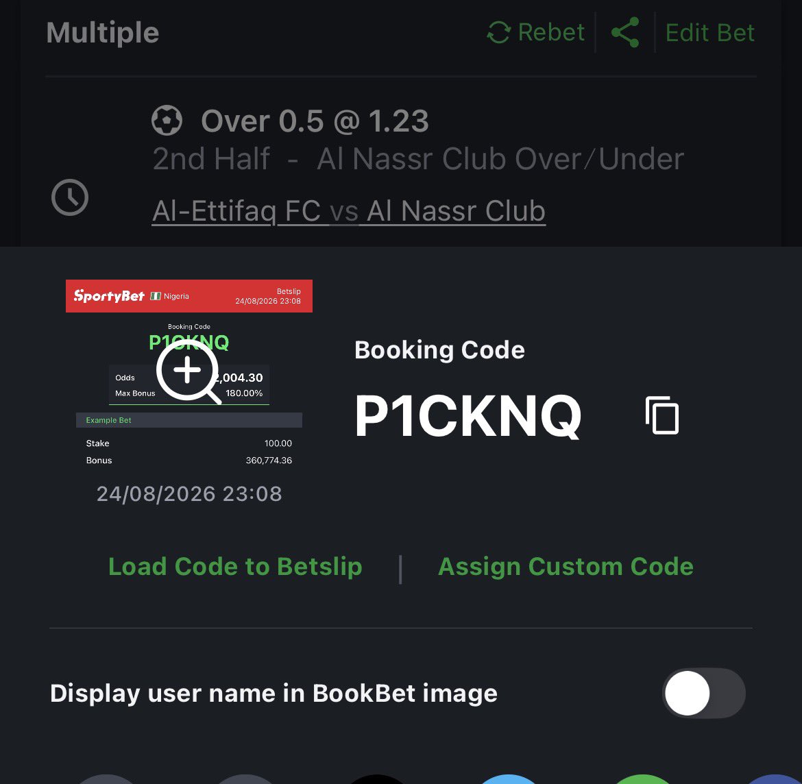 billionaire_eze's tweet photo. N500 to win 2.8M - 2k odds ✅✅ https://t.co/vY1uGbFjU0