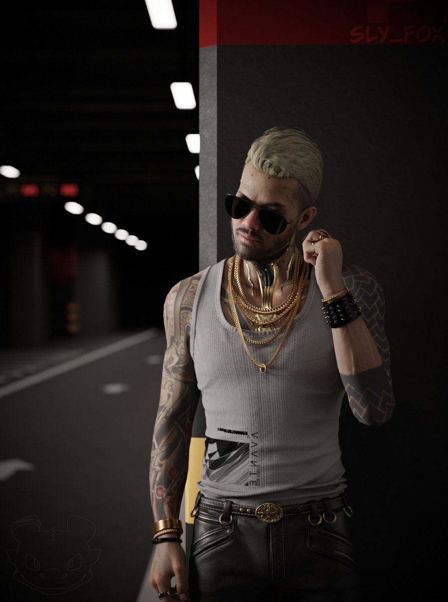 Sly_Foxx42's tweet photo. TheBrianMaps X Kerry Eurodyne
I was inspired by this blogger's photoshoot and decided to recreate it
Original: https://t.co/5VSe9seXbv
#TheBrianMaps #cyberpunk2077 #cyberpunk #kerryeurodyne #Blender https://t.co/zpUfvsEIpD
