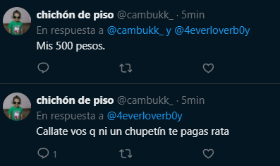 abriel3erojo's tweet photo. 500 PESOS BIEN ROBADOS https://t.co/A8o82F6NII