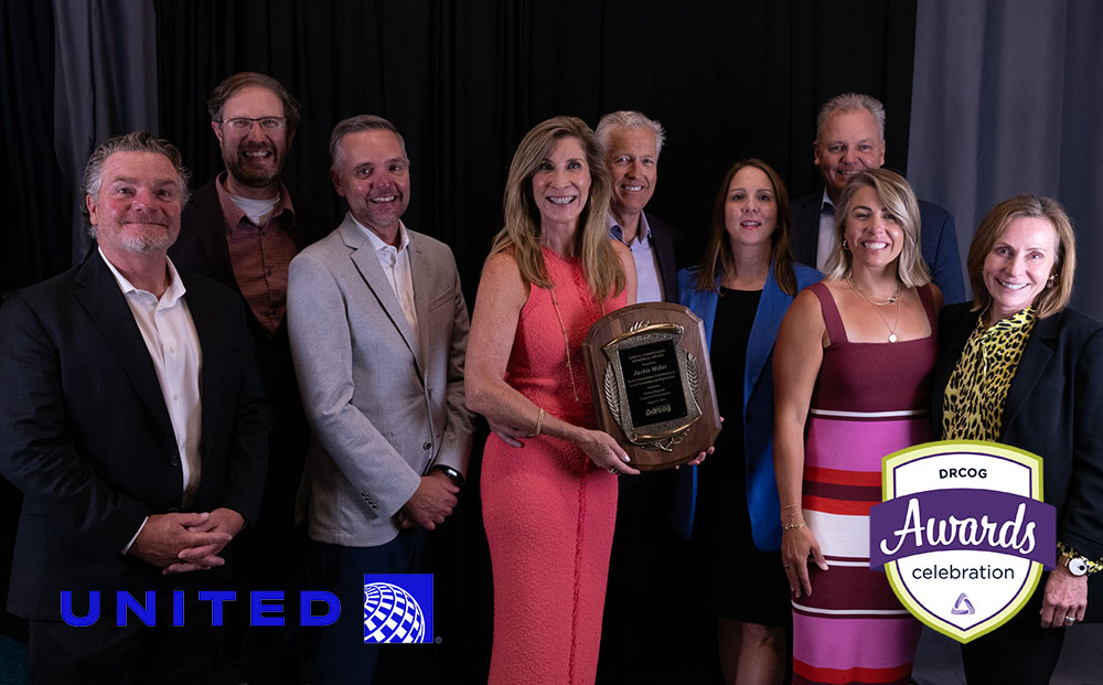DRCOGorg's tweet photo. A big thanks to @united for supporting DRCOG's 2026 awards celebration as a platinum sponsor! On August 26, United and DRCOG will celebrate all that makes the Denver region a great place to live, work and play! Learn more at https://t.co/lB8kiKd2Ua. #DRCOGAwards #UnitedAirlines https://t.co/Pj1EONFNIW