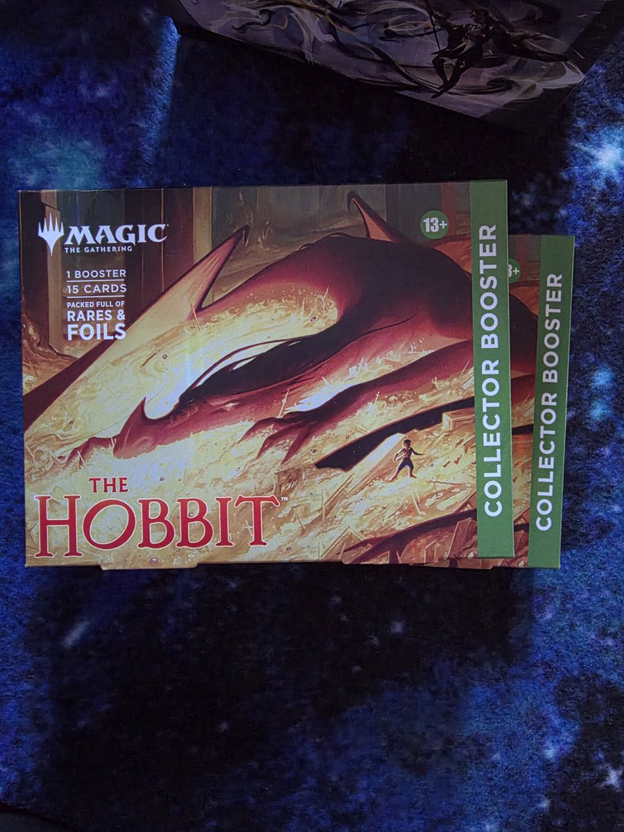 RedSantaGaming's tweet photo. Just some hits from the latest #MTGxTheHobbit xover. #MTG #magicthegathering #tcg https://t.co/rRjAqLRO8K