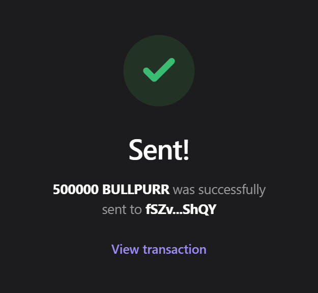 BULLPURR's tweet photo. 🎁 CLAIM 500,000 $BULLPURR

STEP 1: 💜 Like, 🔄 RT PINNED &amp; Follow
 
STEP 2: 💬 Drop your $SOL wallet address

⚡ First 3,000 wallets receive a guaranteed airdrop. https://t.co/qOA9WdSour