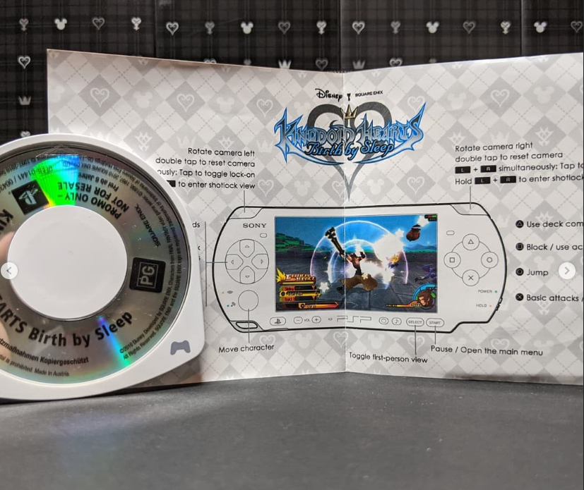 KHWaterBlock's tweet photo. Kingdom Hearts Birth By Sleep PROMO NOT FOR RESALE https://t.co/02HsUTnHk2