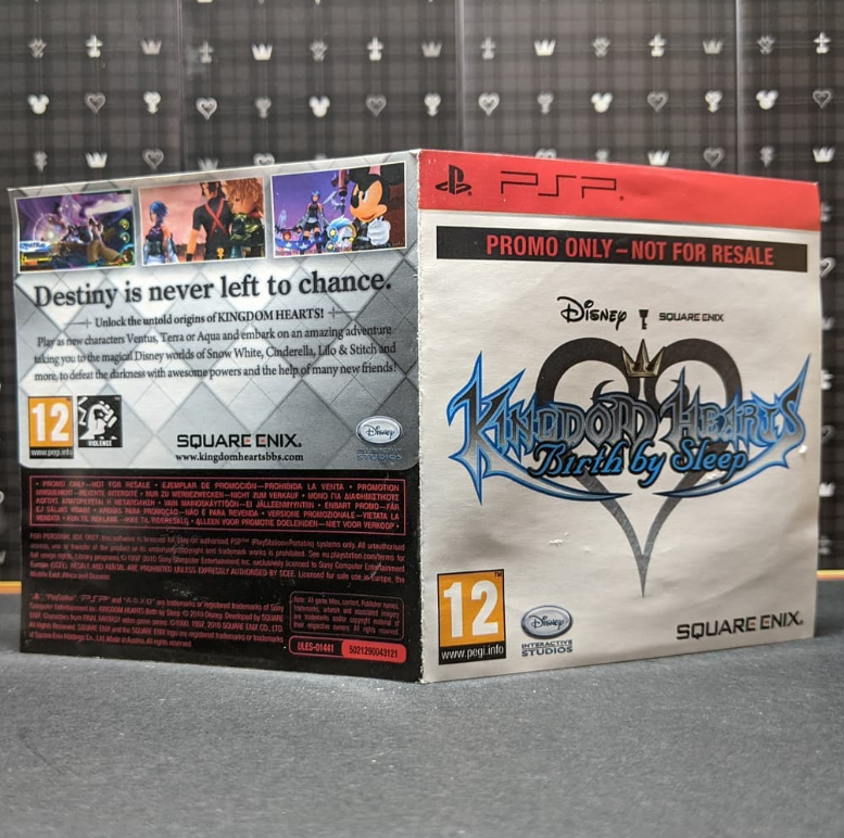 KHWaterBlock's tweet photo. Kingdom Hearts Birth By Sleep PROMO NOT FOR RESALE https://t.co/02HsUTnHk2