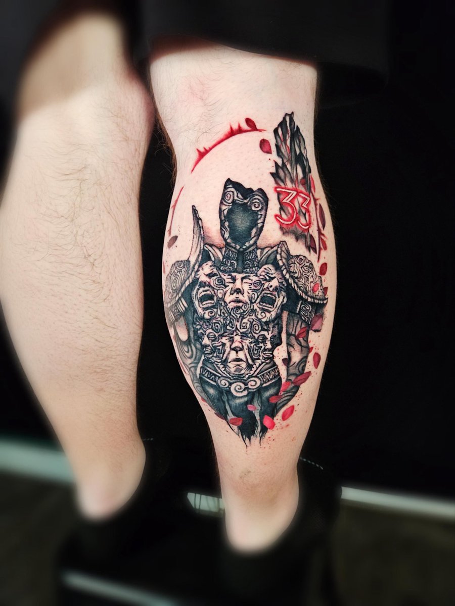 FrostyFyre's tweet photo. @expedition33 @RichKeeble #Expedition33 #ClairObscur  new tattoo! Had to get something for a truly game-changing experience! ❤️ https://t.co/kCi6k1lTXA