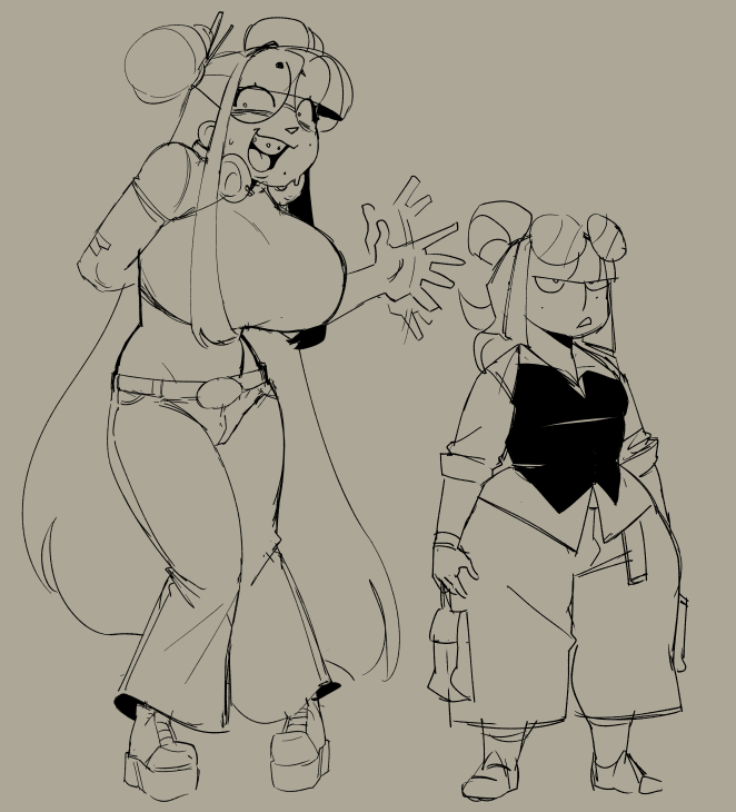 ThePiromanias's tweet photo. Dani the freakylish tall frindd of Mica
she's a weabo, a furry, and a tries too hard on finding a partner, but she always scare them away
also, her fursona us a ferret https://t.co/wSUm84RgwZ