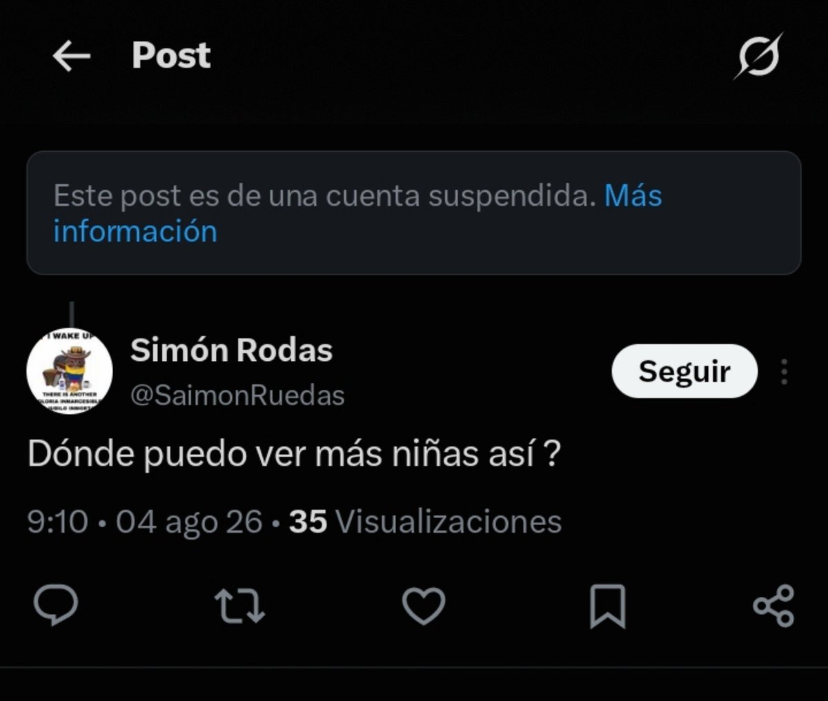 JPAMeyer's tweet photo. Cuando usted explique qué hacía pidiendo fotos de niñas, pedófilo. https://t.co/sIv6b0mPSJ