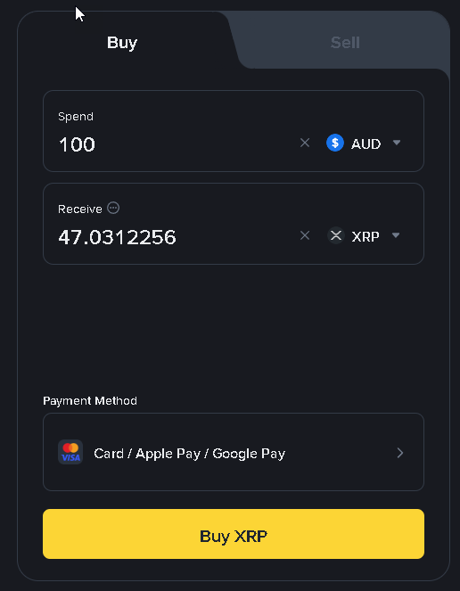 vincent_vancode's tweet photo. Hey @Binance, your platform is crooked.

I click on "Buy Crypto"... In Australia we dont have XRP/AUD pair, so I do buy, and get this wonderful mesage of "Binance has the lowest transaction fee (0.1%)".  That is the first image.  

When I click BUY XRP, I go to another page where put in $100 AUD and get 47.03 XRP (second image)

Now this means 100/47.03 = $2.126 per XRP which is $0.056 HIGHER than the first screen.  

Now I am paying 2.7% SPREAD, WHICH IS HIGHER THAN ALL THE OTHER EXCHANGES.

YOU SUCK!! seriously.  disgraceful.
