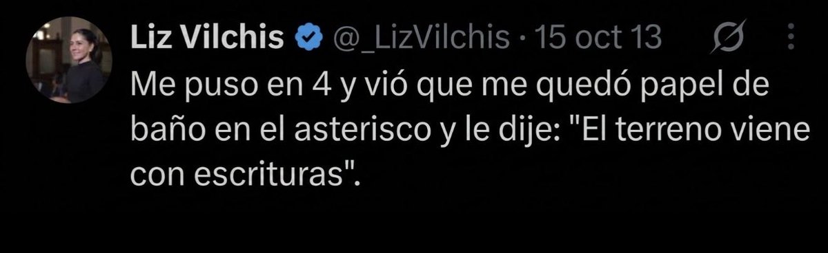 adamsaurio's tweet photo. @_LizVilchis Wow mana wow!!!

con que huevos sales y juzgas a la gente !! 

WOW https://t.co/iH4mte4K8O