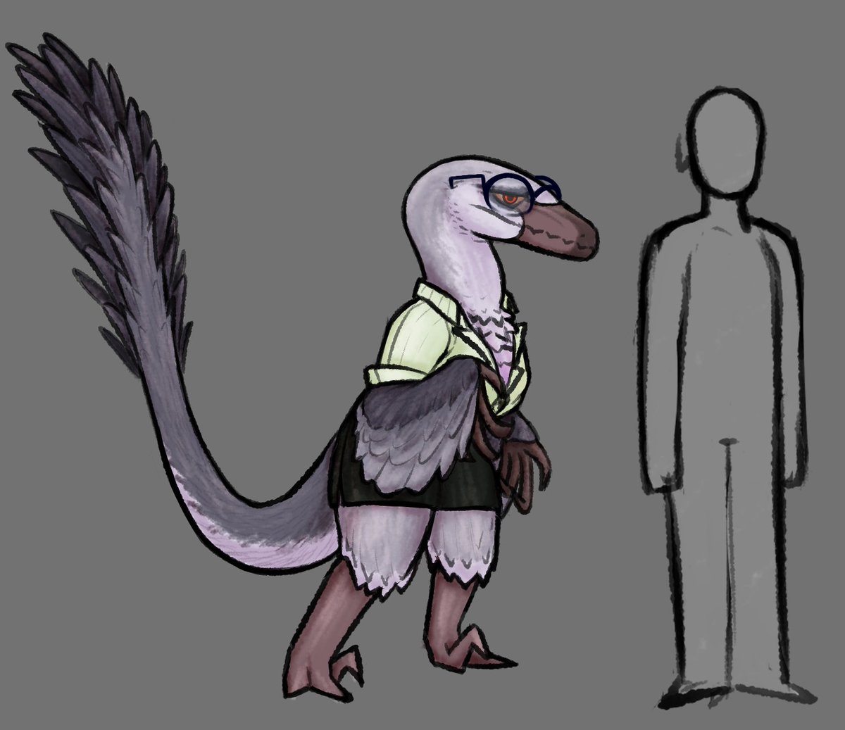 Palorex_S's tweet photo. so last weekend I got up to some mischief and made up some anthro Dinogals I guess

(cool experiment ig, feels nice to try something new) https://t.co/vU5Ngdl2UI