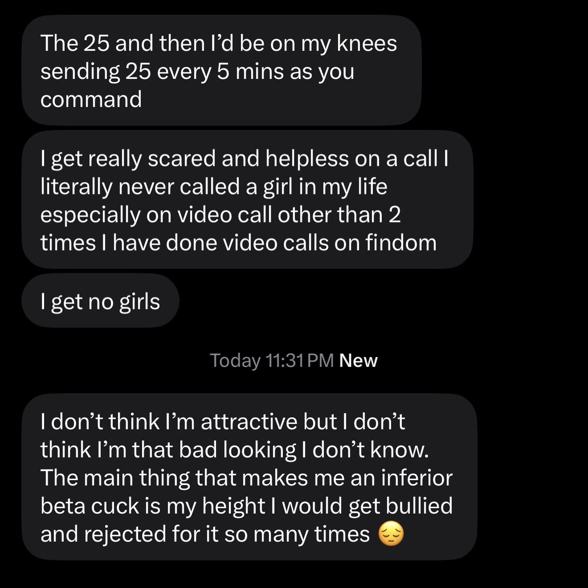 princessfawna's tweet photo. A day in the life of a findomme’s DMs ✌️ (yesterday was especially unhinged lmao) https://t.co/MO85w07eGw
