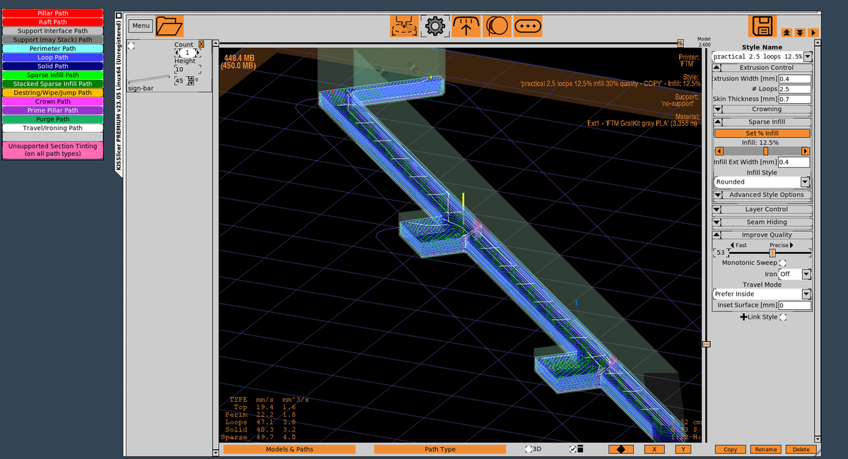 YLRabbit's tweet photo. #openscad
Well, the principle is clear. I see that you can make hundreds of changes to a complex model without fear of it falling apart (hello, #FreeCAD with its "external geometry no longer exists"). The model's text will only be as good as your skills as a programmer and https://t.co/HWwfIeRRZv