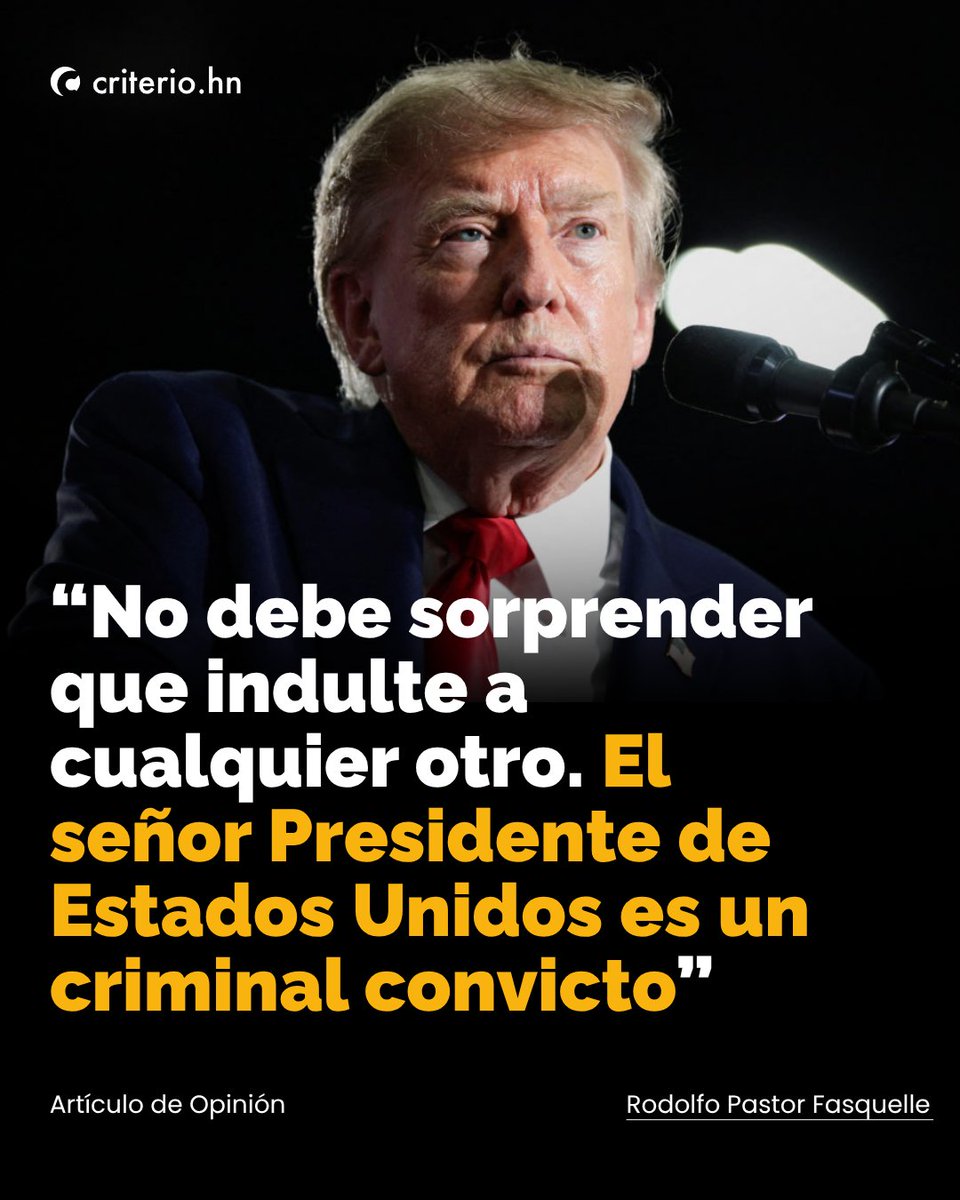criteriohn's tweet photo. 📩🚨#ATENCION~ Un tribunal para juzgar a Donald Trump

Ha enfrentado una plétora de acusaciones y procesos, desde fraude fiscal hasta conspiración para obstaculizar la justicia y fue condenado incluso de abuso sexual y difamación de su víctima. Pero aquí no hablamos de sus vicios, prejuicios, o condenas judiciales personales, que son su problema, de su país y una minucia. Hablaremos solo de crímenes contra la humanidad y de violaciones de la ley internacional que nos conciernen a todos.

🗞️Artículo de opinión por Rodolfo Pastor Fasquelle. 
https://t.co/O72Mqy9efA