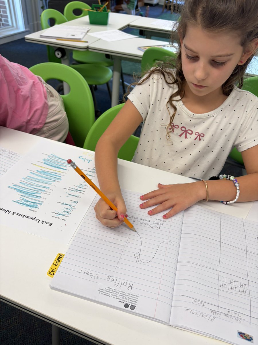 STEMbieda's tweet photo. Rocking our learning in the Media Center! 🪨📚 Our Dragons read A Rock Is Lively and then put their creativity to work writing rock-themed idioms. We love seeing literacy, science, and creativity come together at SPARK
In those STEAM journals! @APS_SPARK @cadycrew @DrJohnsonSPARK @sarapruett5