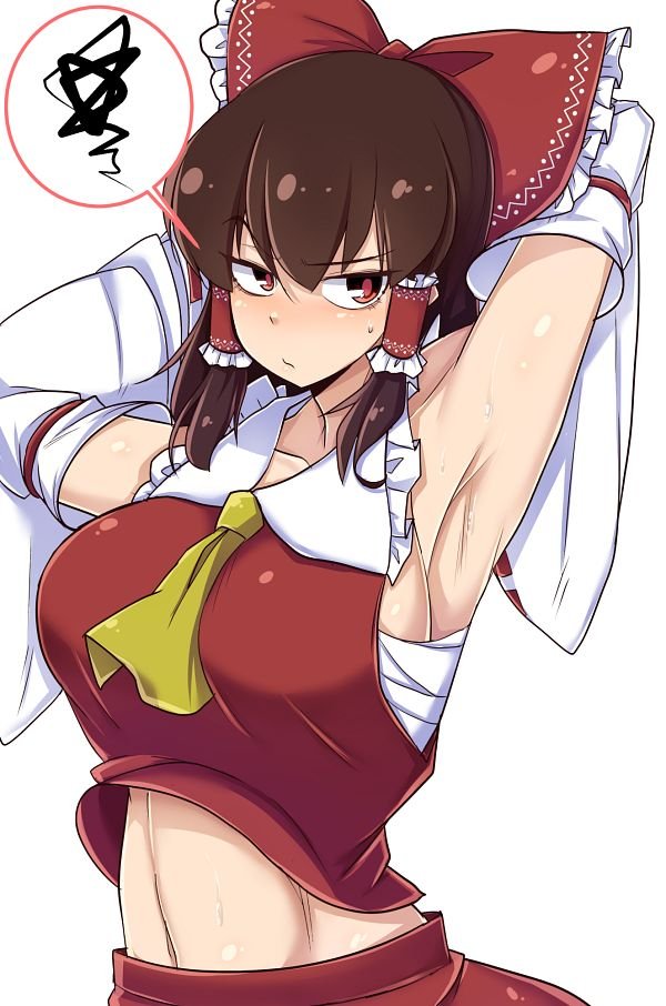 TheGoonStasher's tweet photo. Reimu armpit https://t.co/75MZxB6YVR