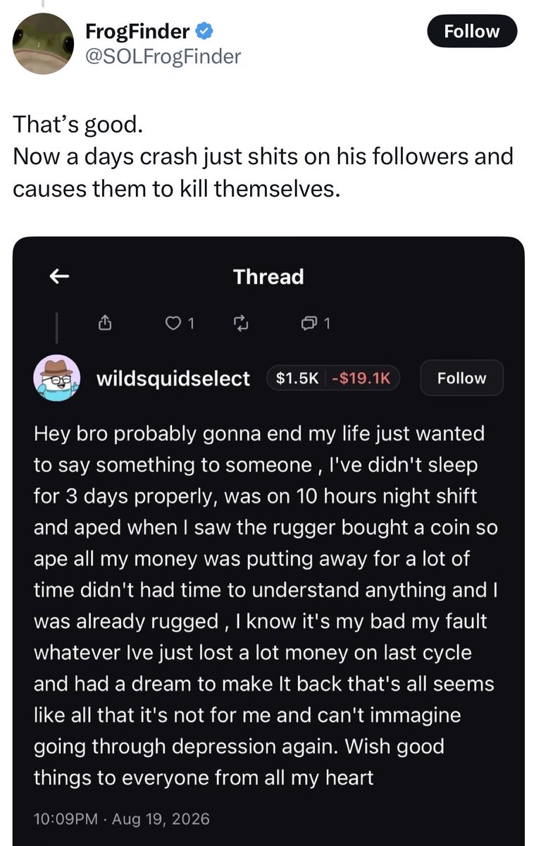 CRYPTONOMICON_'s tweet photo. Hilarious how this fvggot tried to press @CrashiusClay69 on sum nonsensical emotional goofy sh*t 

and crash completely stood on business 😂💀🤣 https://t.co/VgFca9cSdi