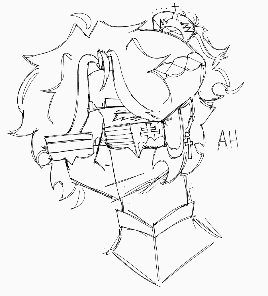 WanderingV1RTU3's tweet photo. The diva GE pulled by lowkey being autistic 
(Idk where this sudden divine art style came from, but I ain't complaining)
#countryhumans #countryhumansaustriahungary https://t.co/AEC1Uwb8Y7