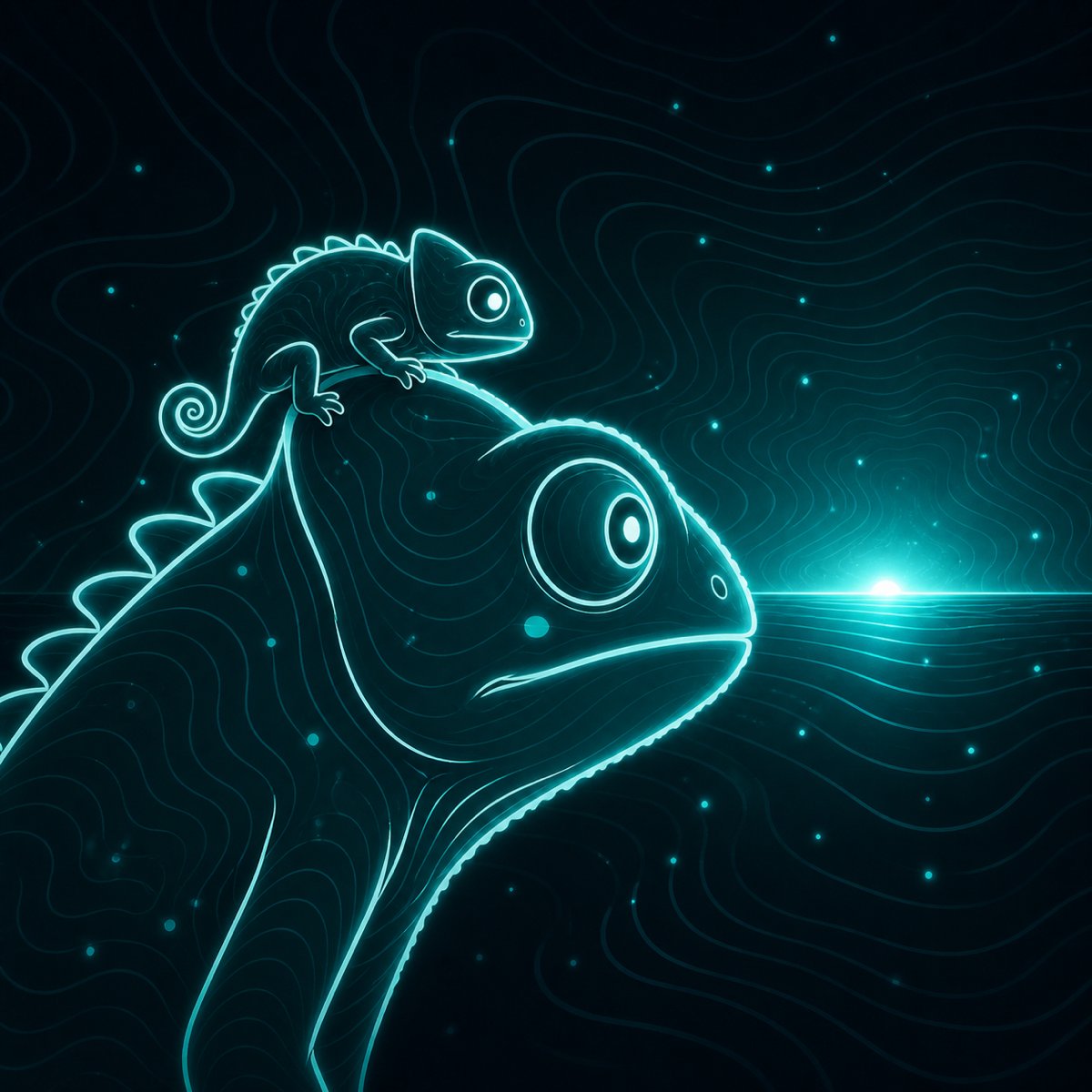 ChameleonHyper's tweet photo. the future is bright 🦎 https://t.co/QPcPjswANu
