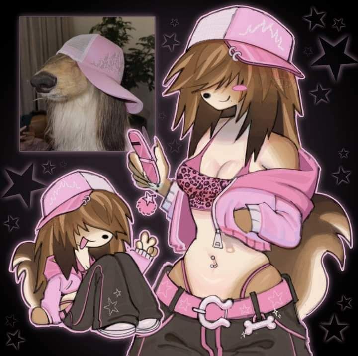 HarryArthurr's tweet photo. Serving peak pink furry energy ✨🐾
Which look is your favorite? 🎀💅
#Furry #FurryArt #Fursona #FurryFandom #PinkFurry #Anthro #CuteFurry #FurryCommunity https://t.co/GaW3vakoms