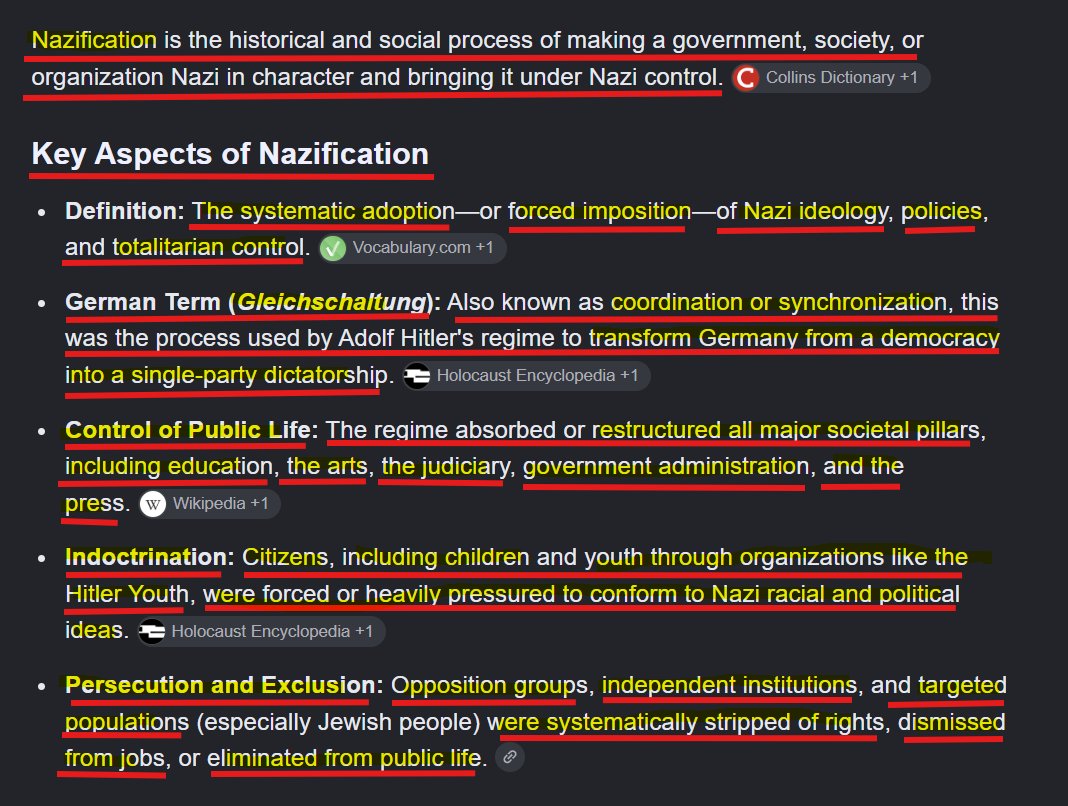 william7424's tweet photo. @mariewalsh18 #Australia
#TheClockIsTickingDownOnDemocracy
#ZionFascism
A Cancer that is Metastasizing
Into every aspect of our Country
History gives context
1933 it was the #Nazification of Germany
🟥2026 it is the #Zionfication of Australia
Read the attached below
And see the comparison
⬇️ https://t.co/JZ6nKSi3ls
