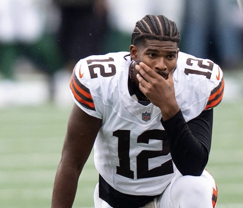 CLEsportsTalk's tweet photo. Rookie Pro Bowl QB's to not start in year 2:  

• Shedeur Sanders  

That's it. That's the list. https://t.co/KvClcspRAk
