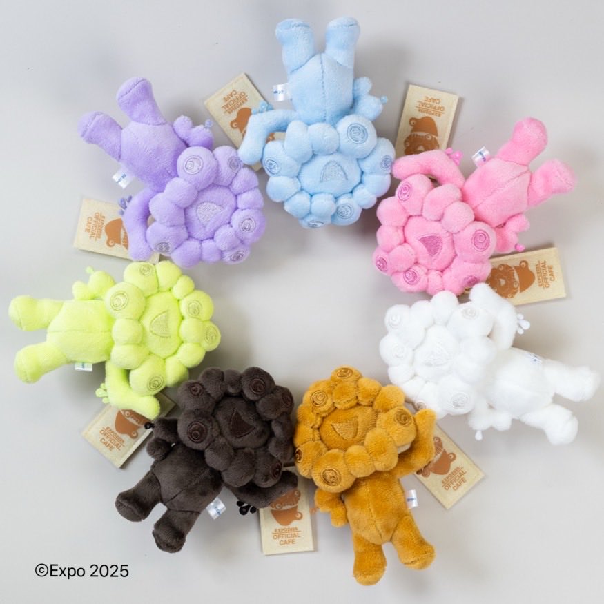 ミャクミャク 焼きマスコット プレーン　チョコ　ミャクミャクカフェ　らぽっぽ キャラクターグッズ ミャクミャク 焼きマスコット プレーン チョコ