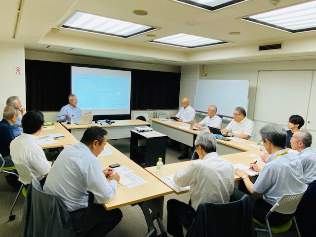 ABC_kyoukai's tweet photo. #ABC協会 #ForefrontTechnologyアカデミー 第3回は8/20五反田にて、#味の素株式会社 特別顧問 前取締役代表執行役副社長 CIO (Chief Innovation Officer)の#白神浩氏にご講演いただいた。テーマは「味の素グループの、志と科学の経営～イノベーションで未来を共創する戦略的アプローチ～」。（続く） https://t.co/CbAoyhDqwi