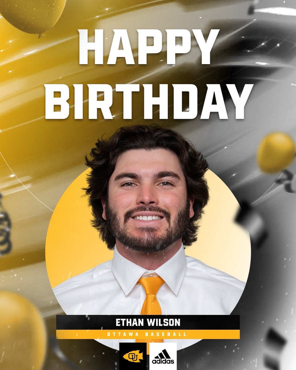 Ottawa_Baseball's tweet photo. Happy Birthday to our Associate Head Coach, Ethan Wilson 🎉

@ewwil17 x #BraveNation https://t.co/RJpiH3z7pj