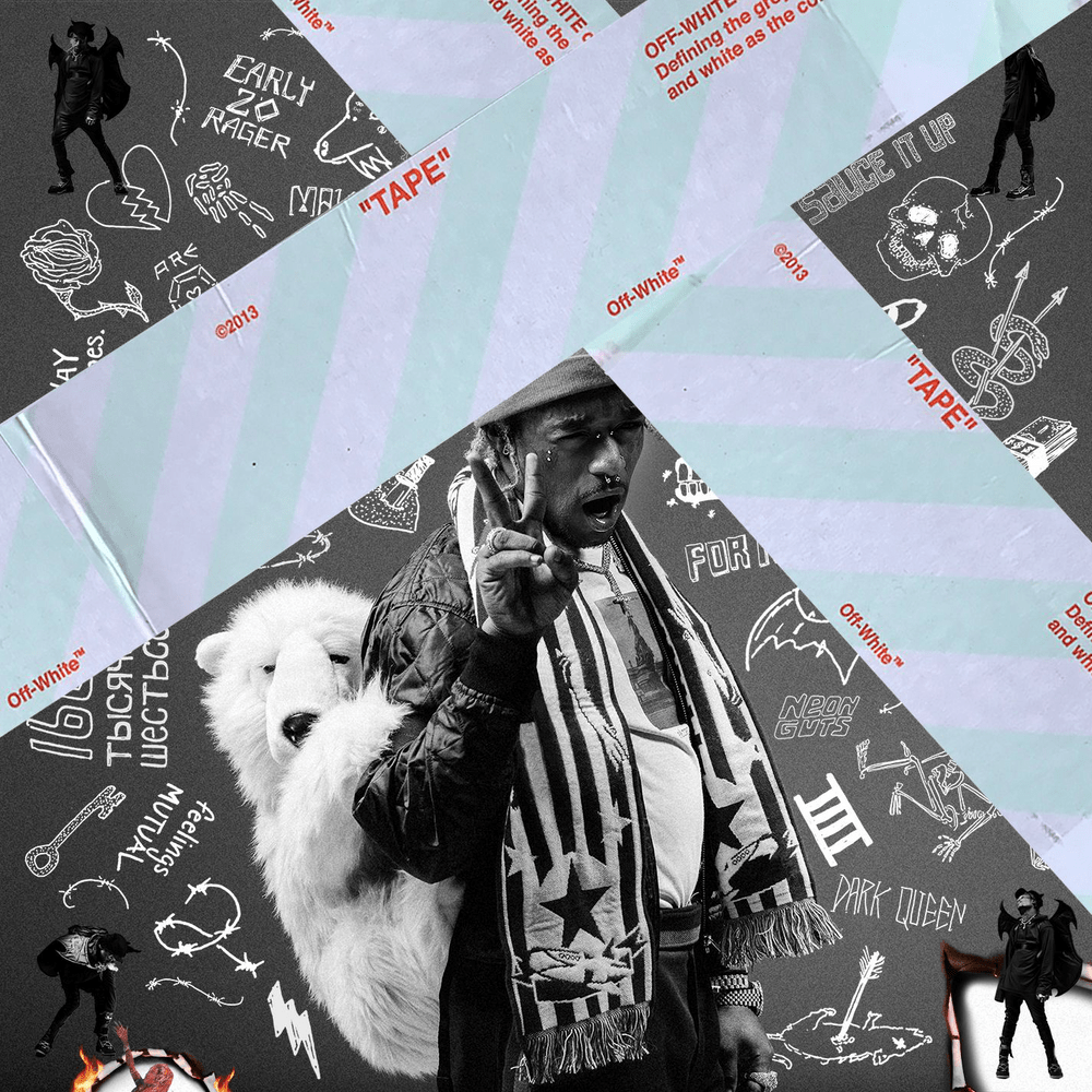 Rap's tweet photo. Lil Uzi Vert's debut album 'Luv Is Rage 2' dropped 9 years ago today🦇💿 https://t.co/ODUAaMO3tb