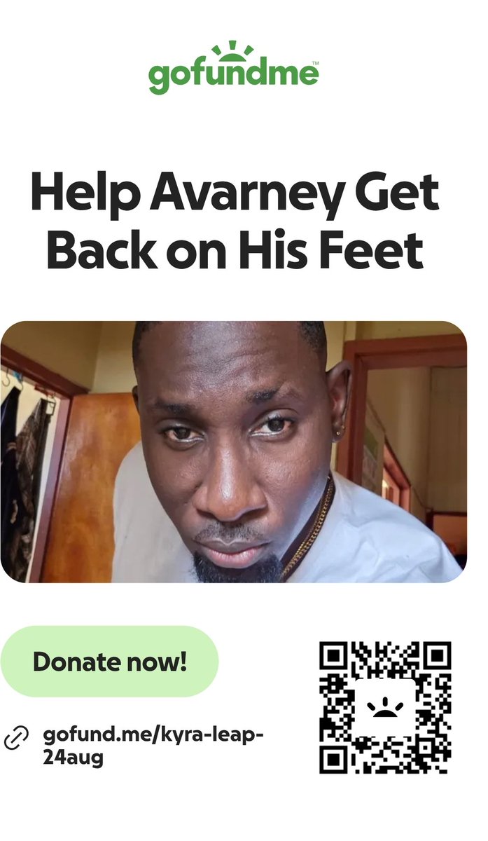 Aviiolowkey's tweet photo. Hi everyone — I just launched a fundraiser to help my cousin Avarney get back on his feet after a tough battle with a tumor and a long recovery. He’s facing a major knee replacement that will help him regain mobility and independence💯🫶🏿✨️

https://t.co/1CEZpstWrg https://t.co/rtbM14ms0Z