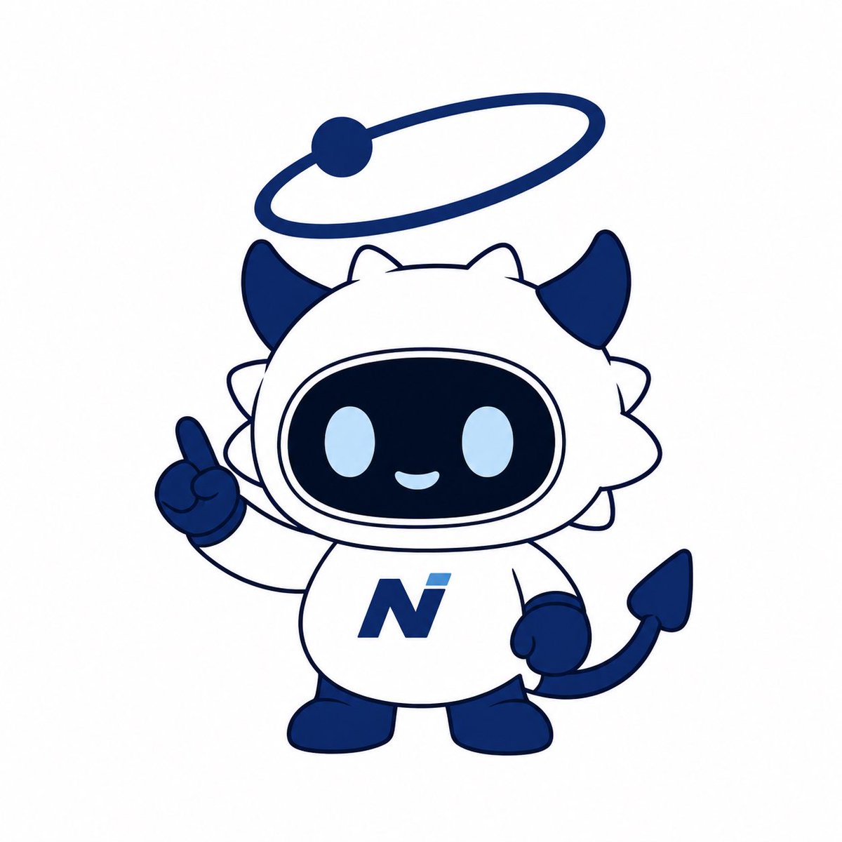 NMON_official's tweet photo. ボク、エヌモン🤖✨

今日から少しずつ、
NsIDEAのことや仕事の裏側、
パチンコ業界、SNS、ゴルフ、日常まで
いろいろ発信していきます👀

まずはみんなに名前を覚えてもらうところから！

エヌモンです🙌
よろしくお願いします🔥 https://t.co/K51wMP0dco
