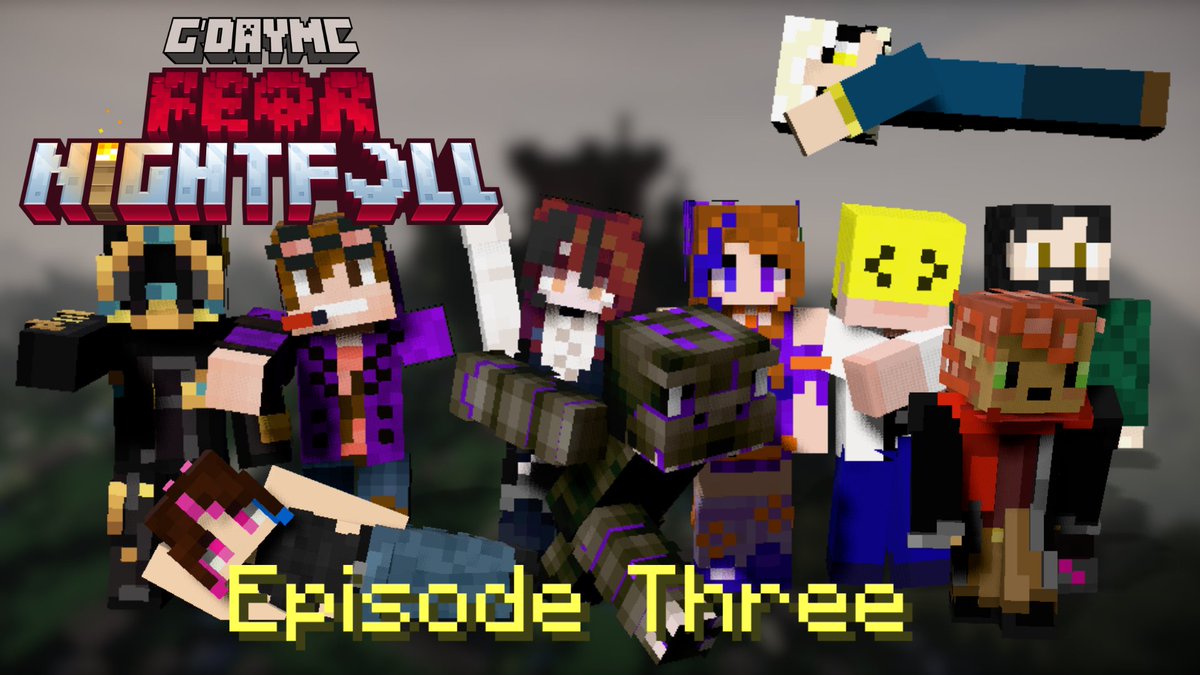 gdayvt's tweet photo. Episode 3 is out and it is a doozy!
Watch our crew survive more of this hellish nightmare
https://t.co/MqhRh2W6R6
#minecraftㅤ #fearnightfall https://t.co/sTxf6qA2ic