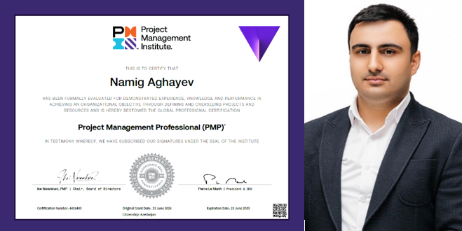 pmacademypm's tweet photo. 819th PMP certificate by @pmacademypm
Namig Aghayev cleared PMP exam
#pmacademy #PMP #pmpexambaku #PMPExamPrep #PMPExam #pmpbaku #projectmanagementbaku #projectmanagementazerbaijan #pmpmentor #project #ProjectManagement #ProjectManager https://t.co/rLuKAuLKj5