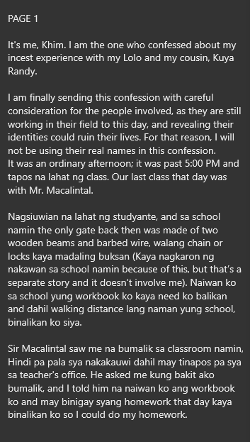 AlterOfan83223's tweet photo. May putukang nangyari sa amin sa ni Sir sa madilim na Room

Pages 1-2
Sender: Khim

#ConfessionOfanAlter1060
#Collegelife #Student https://t.co/W8TCWBlJ8t