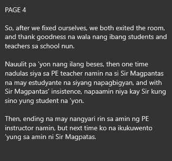 AlterOfan83223's tweet photo. May putukang nangyari sa amin sa ni Sir sa madilim na Room

Pages 3-4 https://t.co/wvKuWFGBog