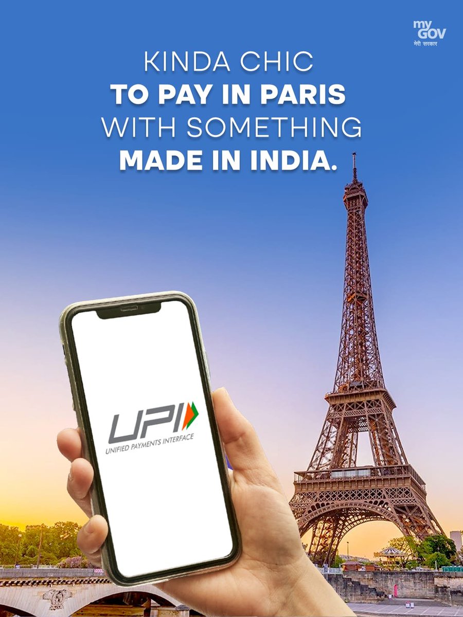 moefcc's tweet photo. From local kirana stores to international markets, celebrating the global expansion and undeniable success of India's #UPI.

 #10YearsOfUPI https://t.co/SHb49mluBr