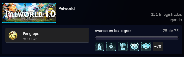 TStarlink's tweet photo. #Palworld Platinado 👏 https://t.co/inKH3GlFLu