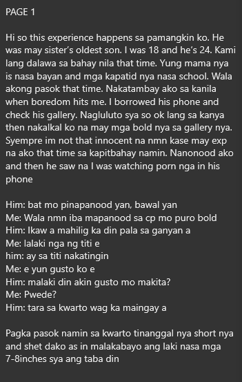 AlterOfan83223's tweet photo. Inakit ng pamangkin yung tito nya para isubo sya

Pages 1-2
Sender: Tito18

#ConfessionOfanAlter1061
#Incest #Tito #Nephew https://t.co/Md2M4Hb4Pu