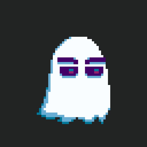 MrBruhRod's tweet photo. Un fantasma cejón. B)

#pixelart https://t.co/CJ0tSQLj8q